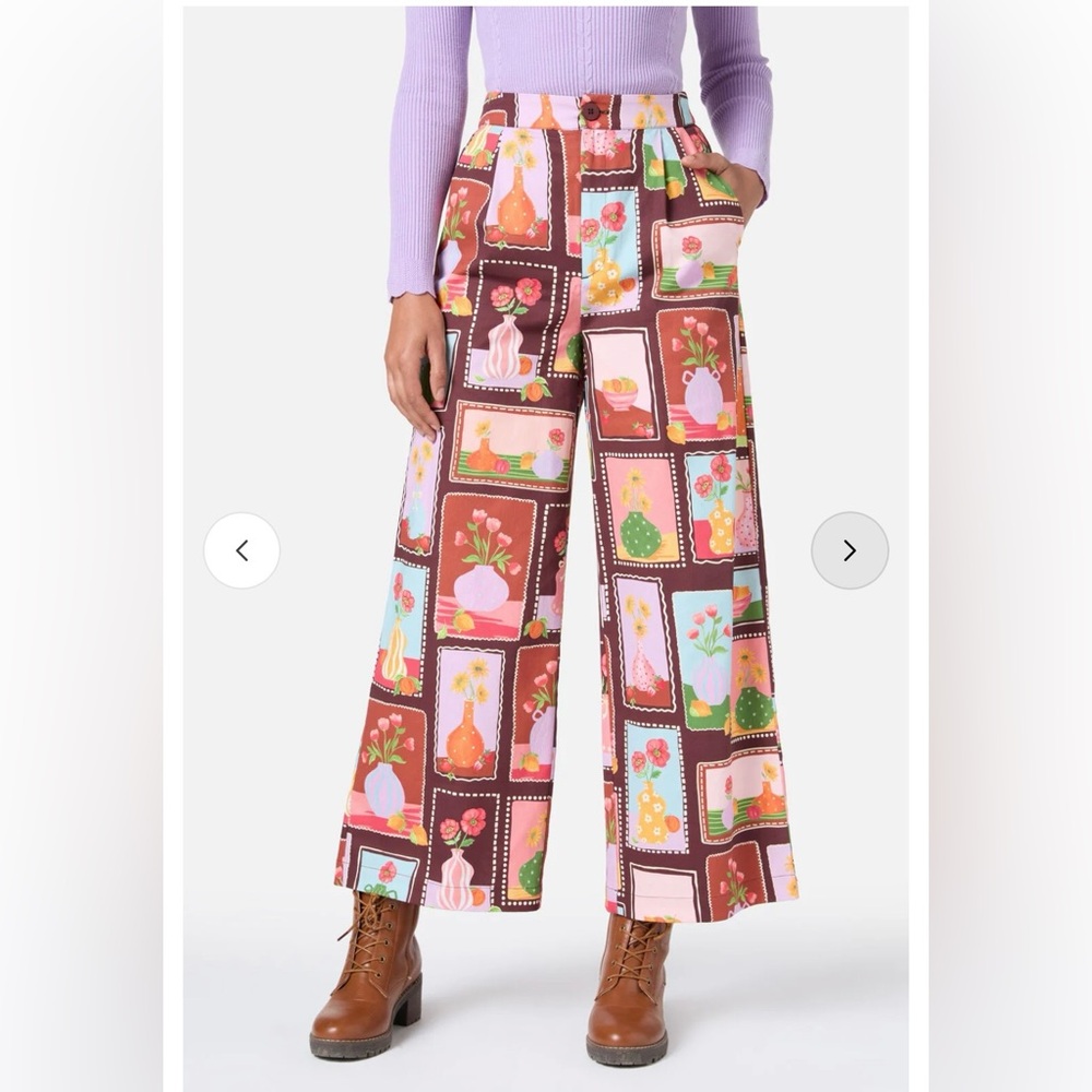BNWT Princess Highway Quirky Pottery Pots Pants - Picture 3 of 10